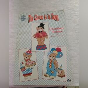 Cherished Teddies Circus Cross-Stitch Pattern Book